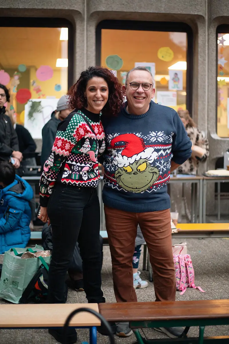 Imane Arhbal and Joël Dogné — Heads of École du Bonheur
