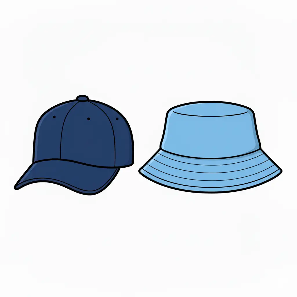 Cap and hat