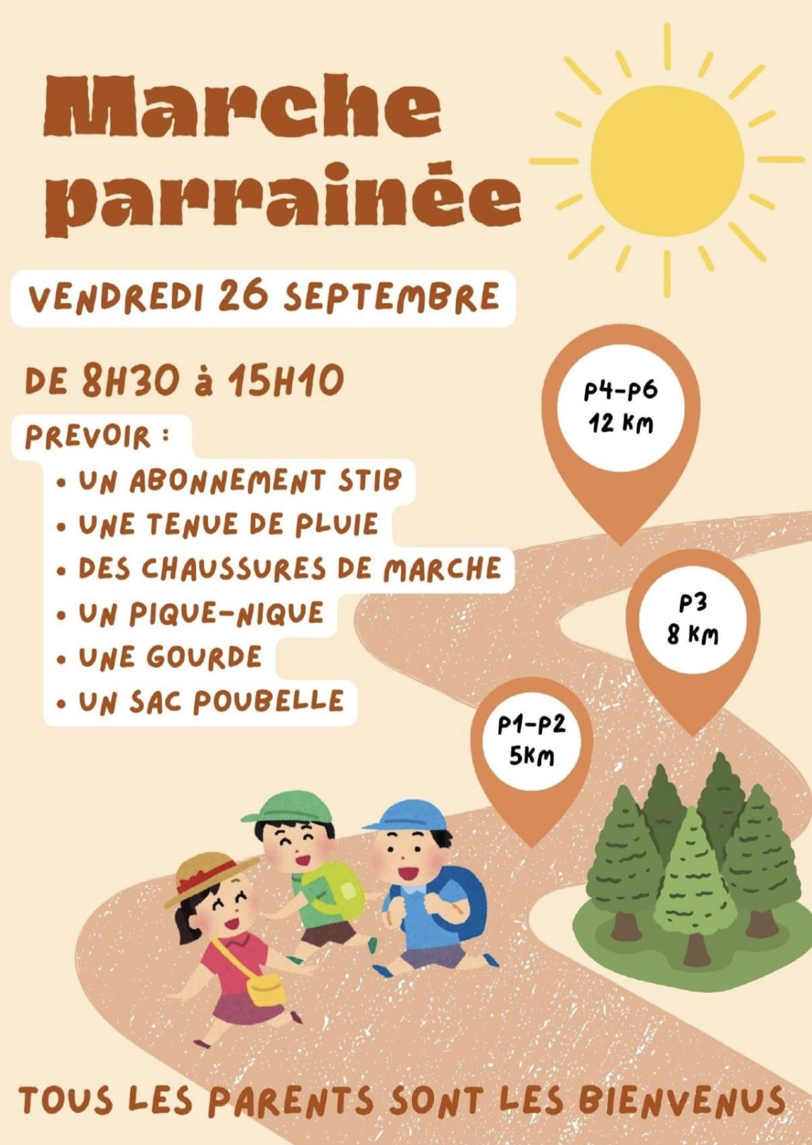 🚶‍➡️ Marche parrainée 🚶‍♀️