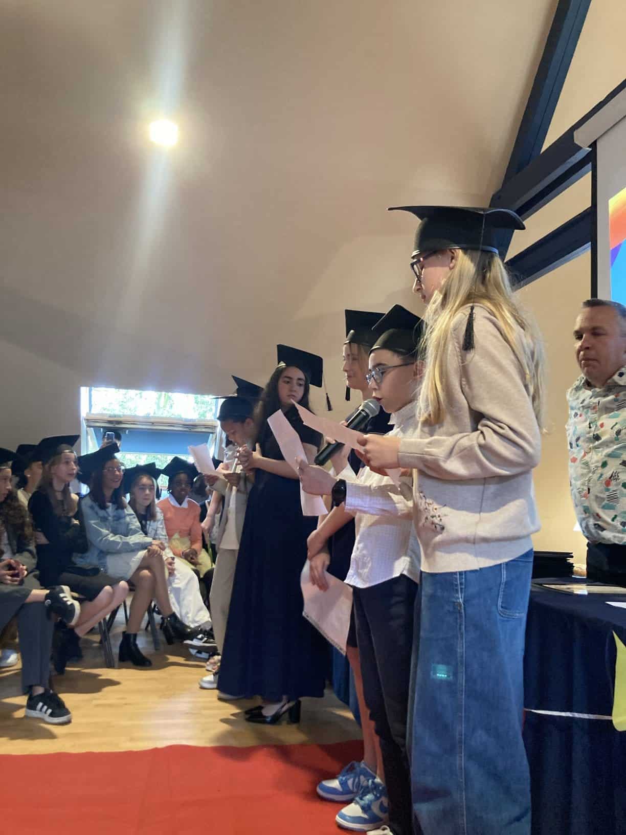 Cérémonies de fin d'année